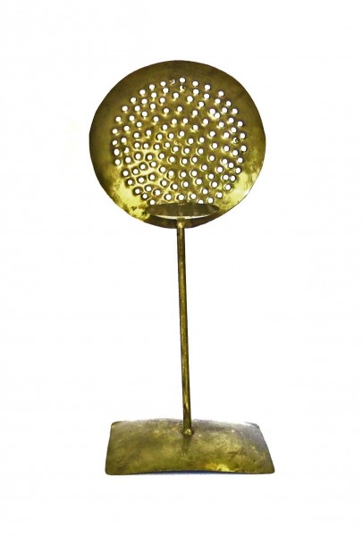 Teelichthalter Gold Metall 42 cm